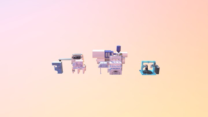Various machines #1 3D Model