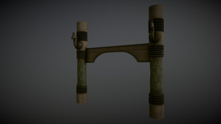 Viking Archway 3D Model