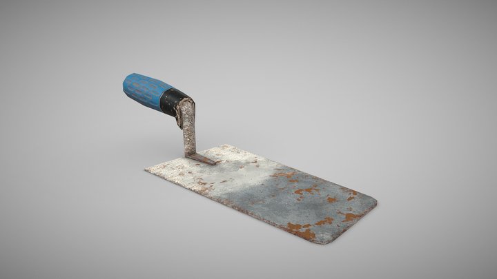 Trowel 3D Model