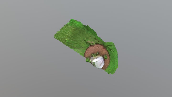 40 Harvest Rock 3D Model