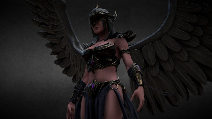 Dark valkyrie 3D Model