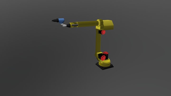 Multi-purpose Industrial Robot 3D Model