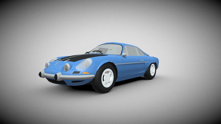 ALPINE_A110_Improved 3D Model