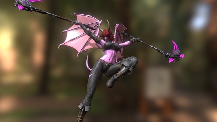 Raethe - Guardians' Destiny 3D Model