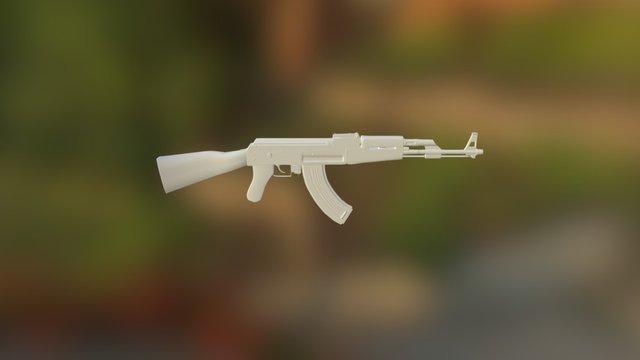 AK47 3D Model