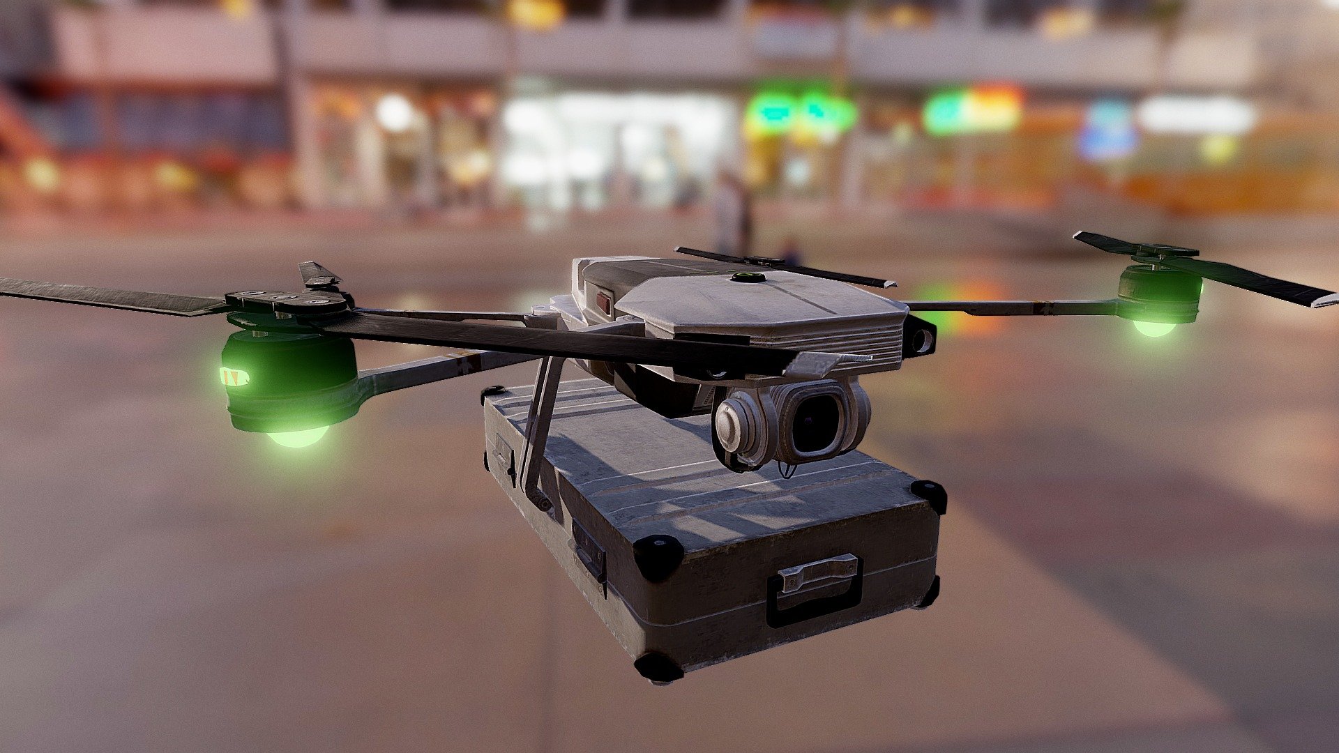 PUBG Drone Download Free 3D model by Falah (falah01) [62999d6