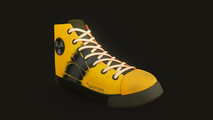 Dangerous Sneakers 3D Model