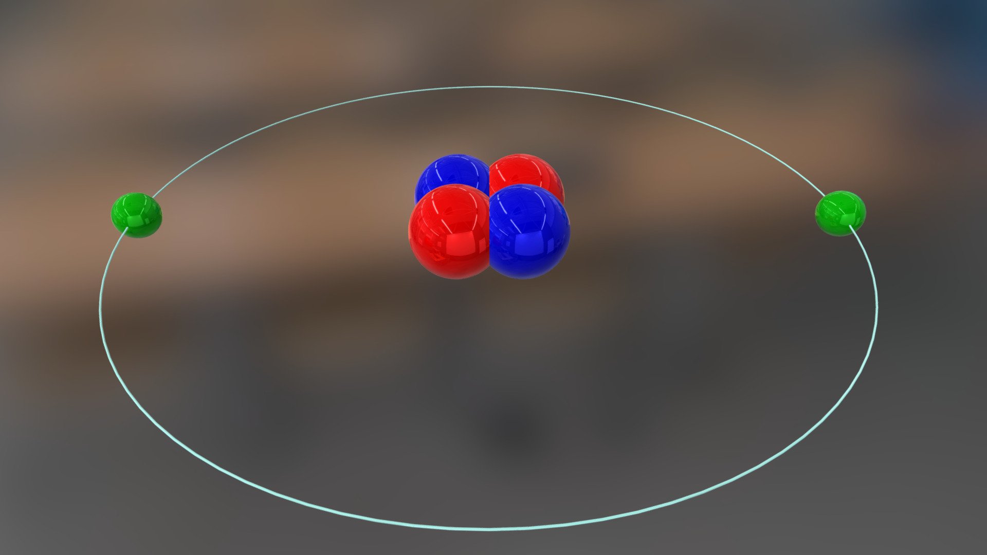 Atomo de Helio-4 - Download Free 3D model by uperesito (@uperesito)  [629c202]