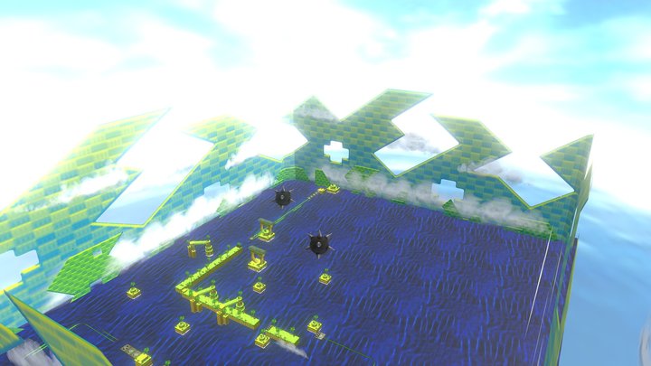 SONIC LEAF FOREST 3D Model