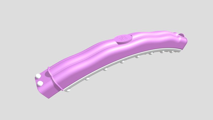 Modular Hulahoop One Segment 3D Model