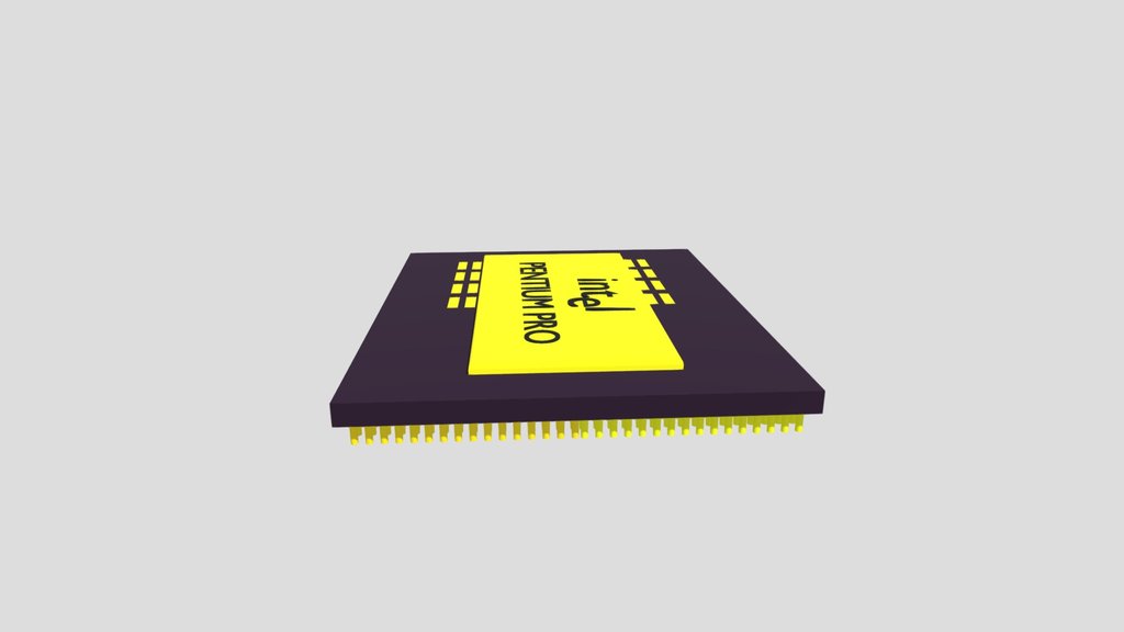 Intel Pentium Pro (1 dollar remake)
