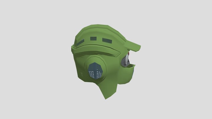 Helmet 01 3D Model