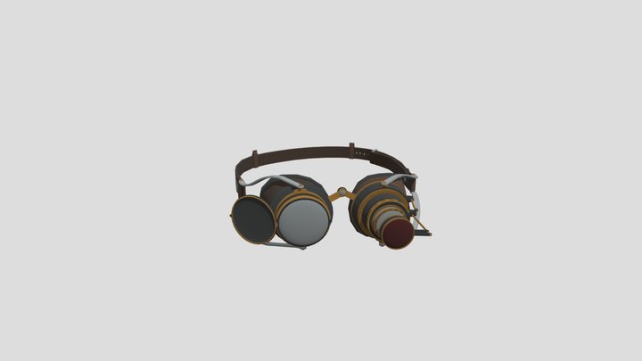 [HW XYZ Shool] Detailing glasses 3D Model
