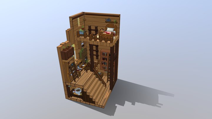 Little Lunari Home 3D Model