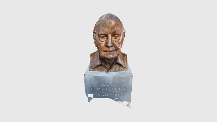 Senator George Mitchell 3D Model