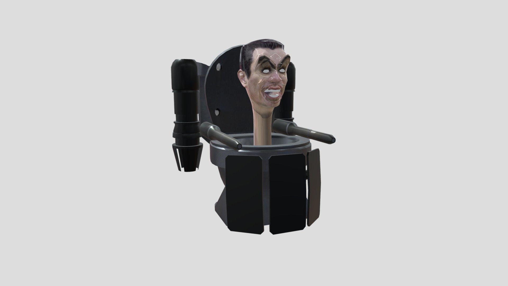 SKIBIDI TOILET G-MAN G-TOILET, 3D models download