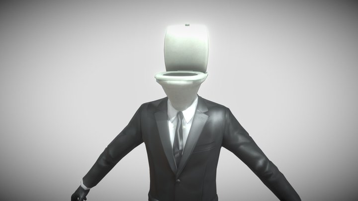 toilet man – Modèle 3D gratuit STL