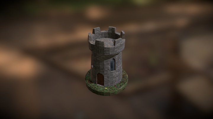 Castle 3D Model