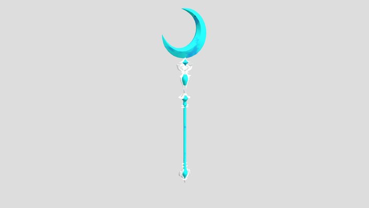 Moon Sword For Roblox 2 3D Model