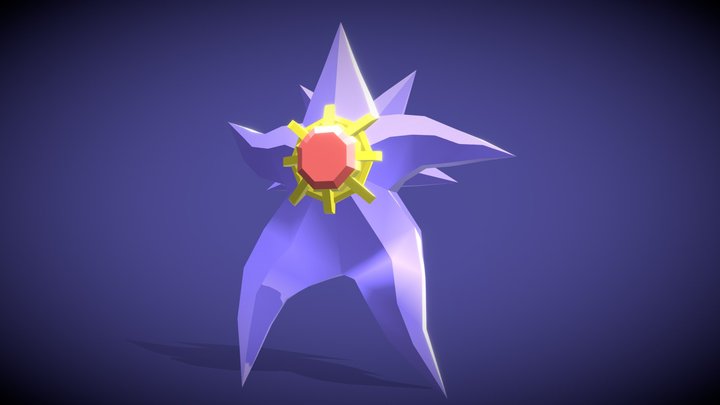 MegaStarmie 3D Model