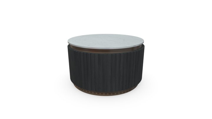 IDF Pica Round Coffee Table 3D Model