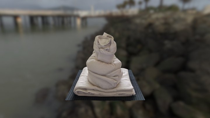 towel art in kankhara Villas in Sidemen Bali