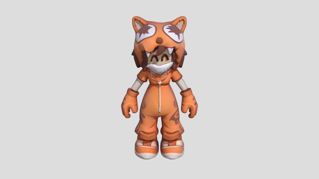 Cute Kigurumi Monster Girl - 3D Character