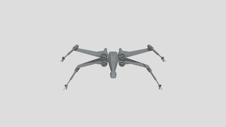 Xwing 3D Model