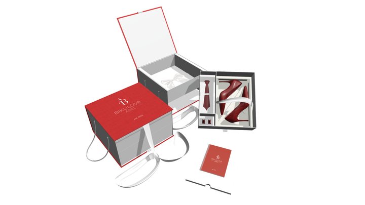 BIKULOVA ADEL DESIGNER'S BOX VISUALIZATION 3D Model