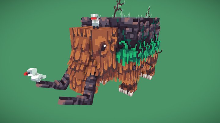 Guardian of the Stone Forests [Blockbench] 3D Model