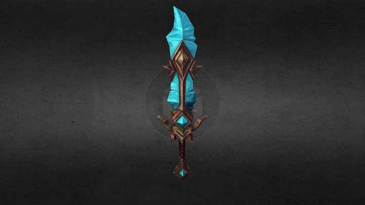 Razorcrysal Blade 3D Model
