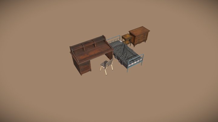 Home Furniture Assets Pack 3D Model