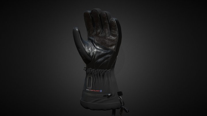 Motorcycle Glove 3D Model