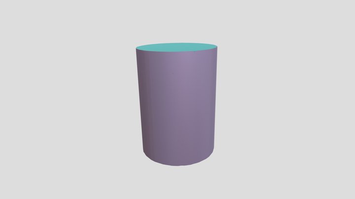 Bangun Ruang Tabung 3D Model