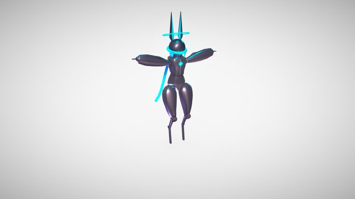 Semi-Organic Robot Model Final (Oregano) 3D Model