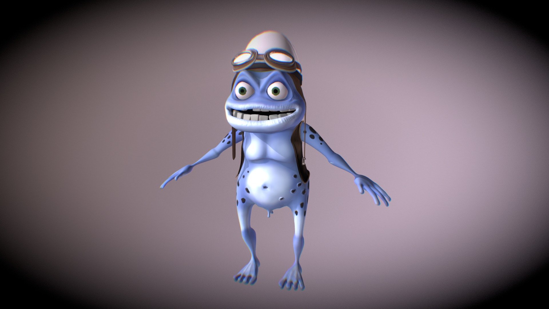 Crazy Frog - 3D model by Garry (@fatglist) [62aa800]