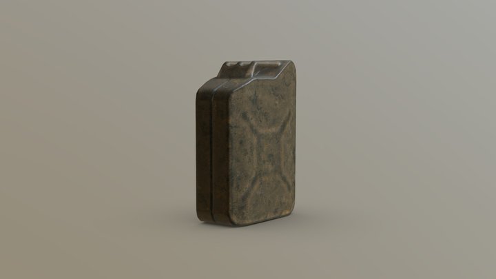 Gas Can 3D Model