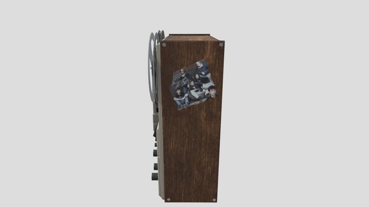 Tape recorder 3D Model