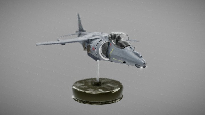 Harrier - originally subD 3D Model