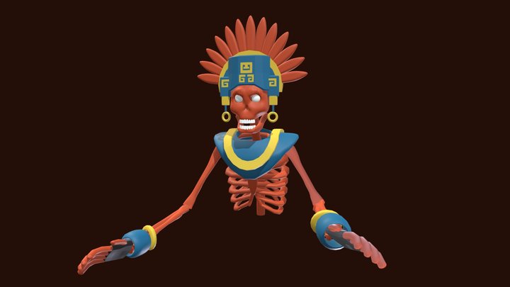 Mictlantecuhtli 3D Model