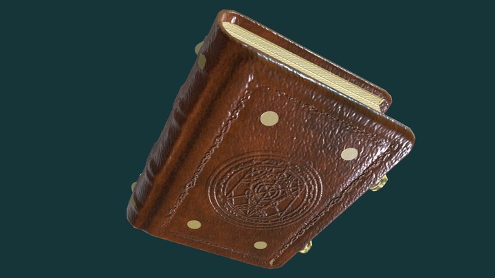 Book 3D Model