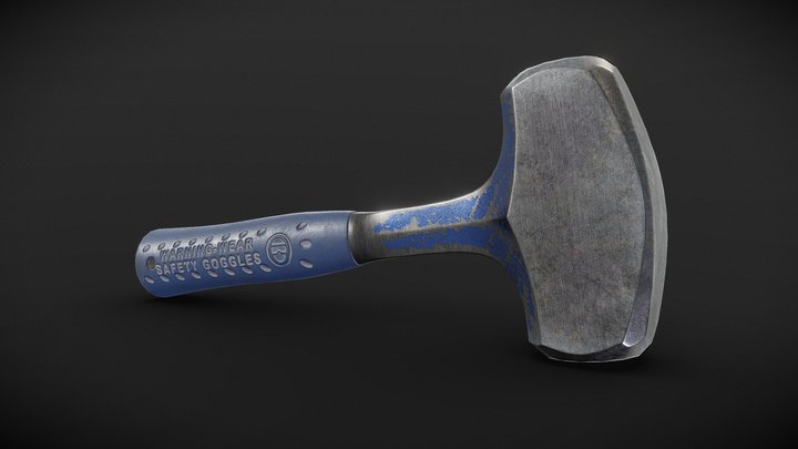 Club Hammer 3D Model