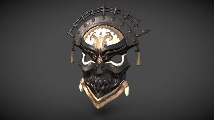 Guru Mask 3D Model
