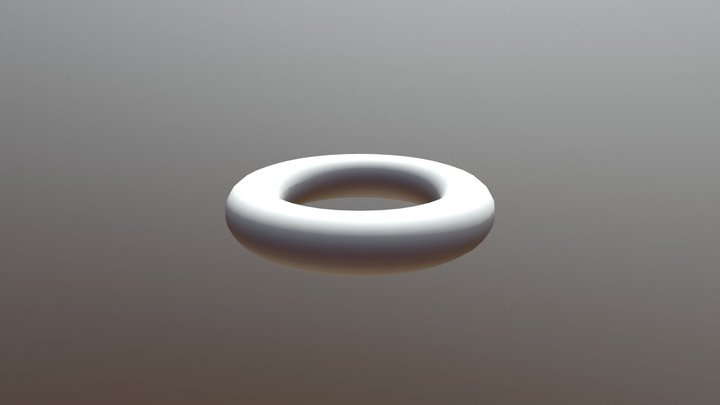 Donut 2 3D Model