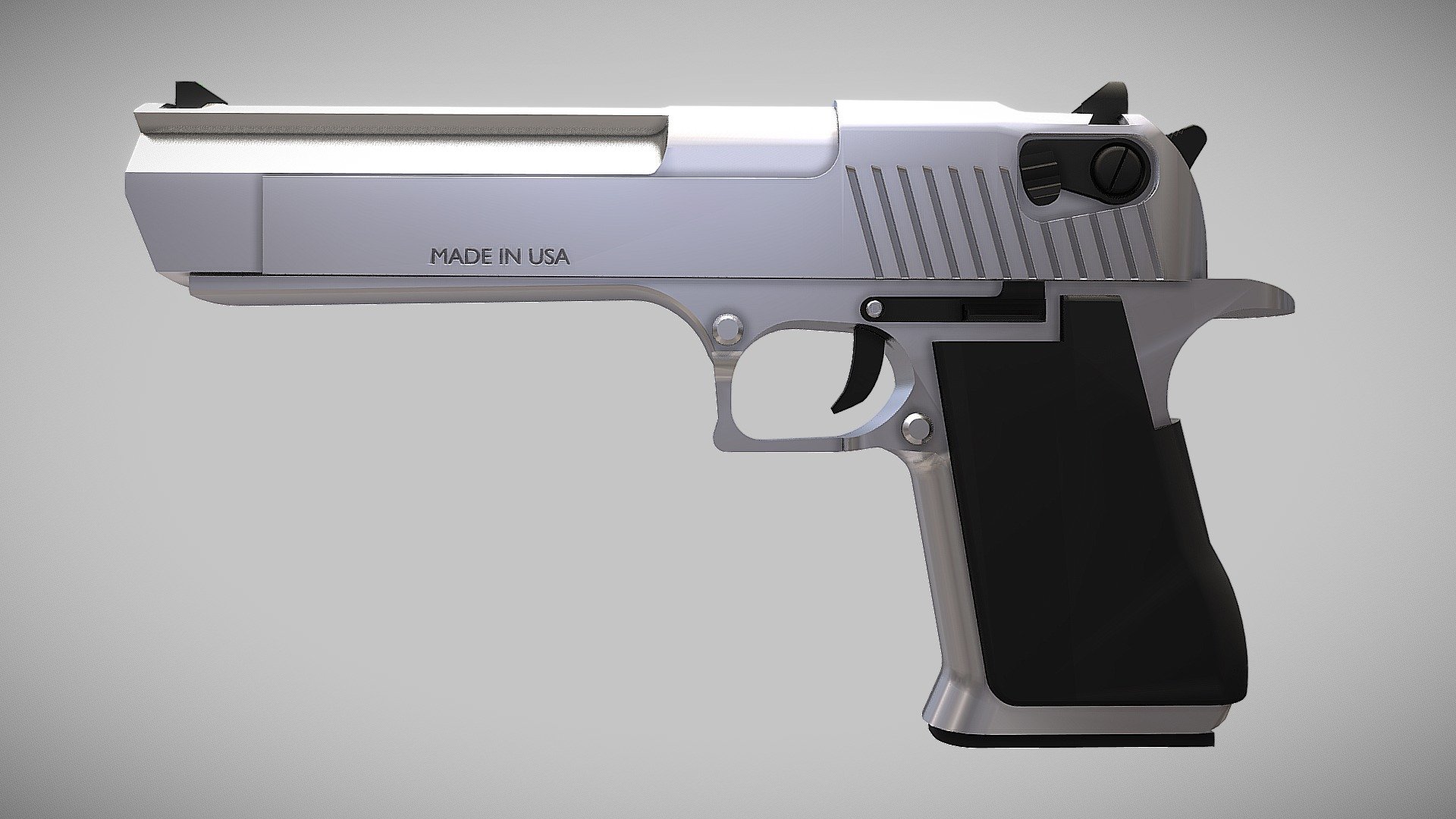 Desert Eagle model 2 - 3D model by Ika3D (@ikagogava) [62ae85f] - Sketchfab