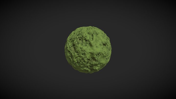 Moss 01A Procedural Material 3D Model