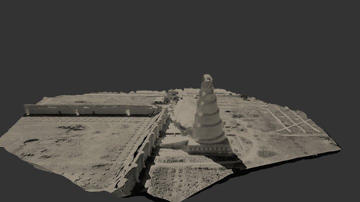 Sammara Great Mosque 3D Model