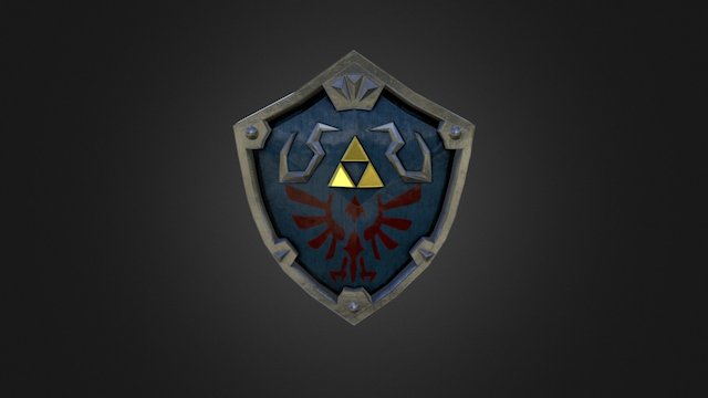 HyruleShield 3D Model