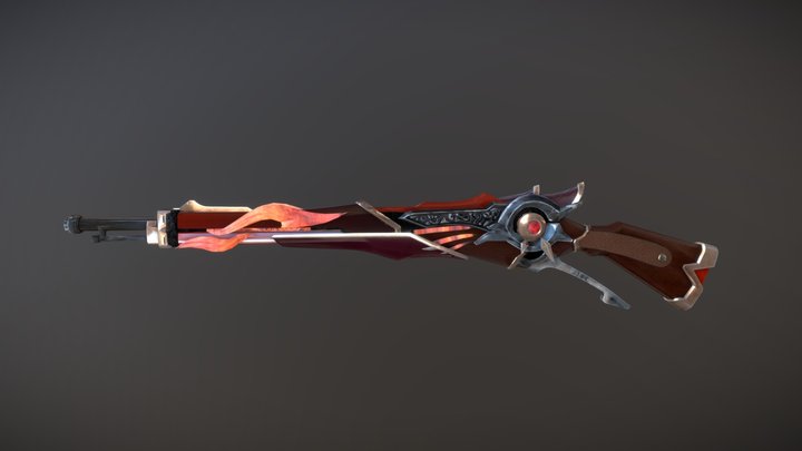 Pyroslinger's Rifle 3D Model