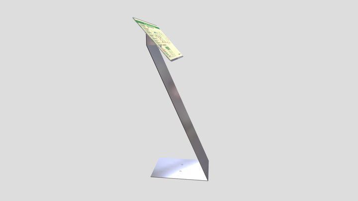 Totem Braille 3D Model